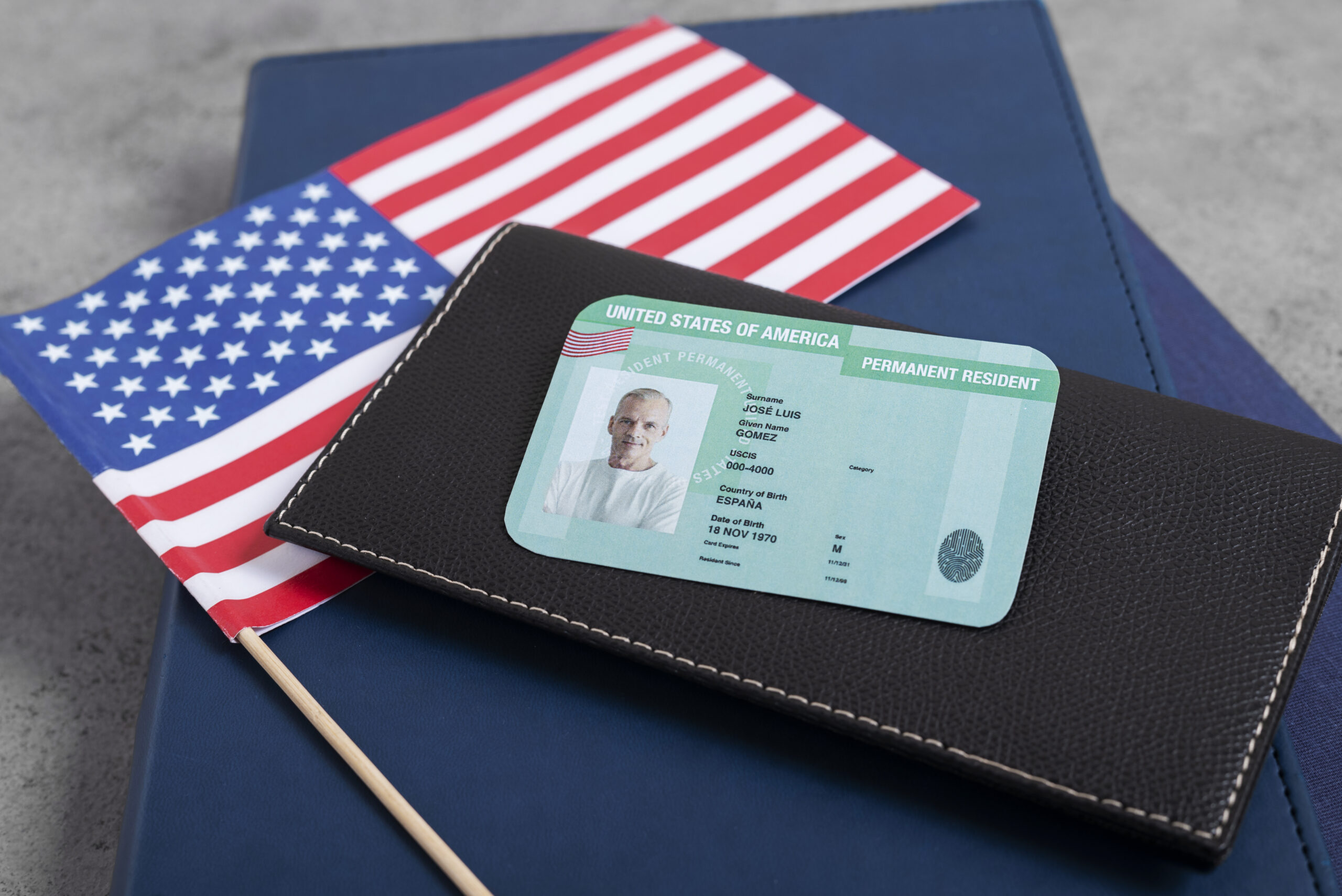 USA AND GREEN CARD
