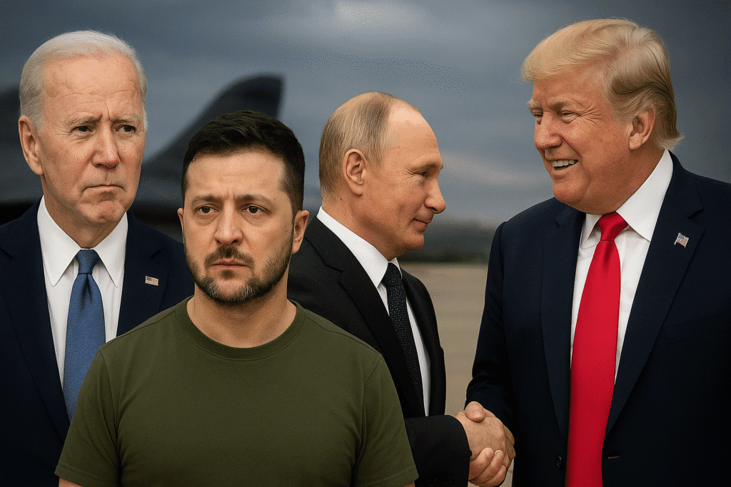 Trump-Putin Meeting-Trump and Putin sidelining Kyiv Trump-Putin Meeting-Trump and Putin sidelining Kyiv
