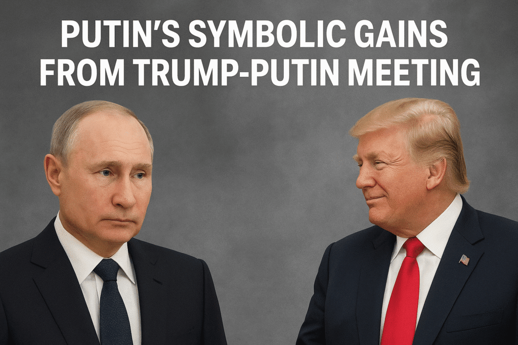 Putin’s Symbolic Gains From Trump-Putin Meeting Putin’s Symbolic Gains From Trump-Putin Meeting