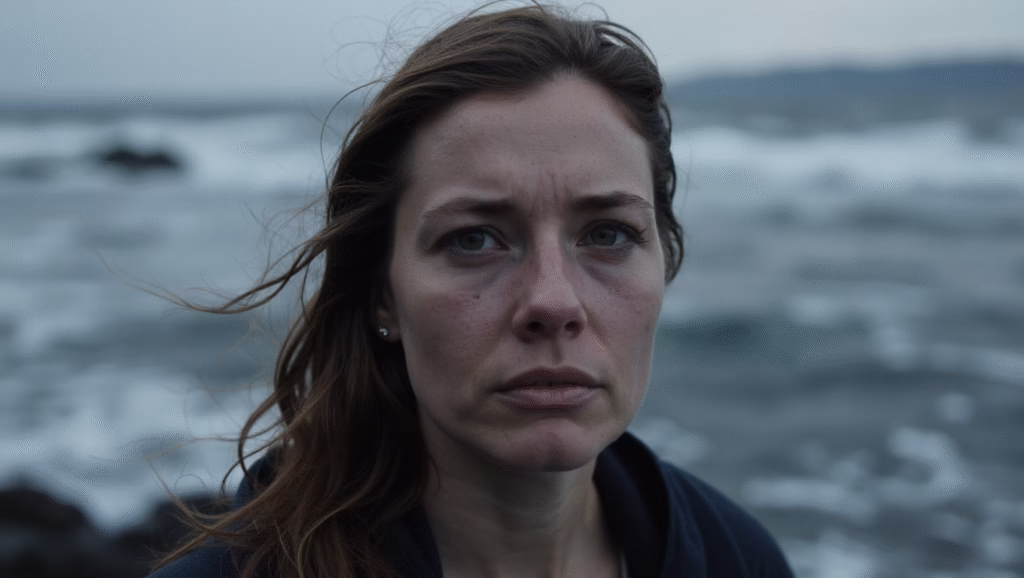 Jessica Radcliffe Orca: gloomy and horrified
